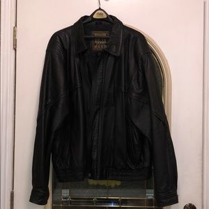 Authentic Men’s Black leather jacket
